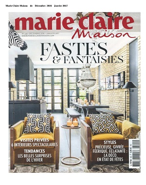 Marie-Claire Maison - Décembre 2016 - Janvier 2017 - Christian Ghion
