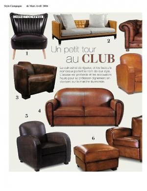 Style Campagne - Mars-Avril 2016 - Clubs